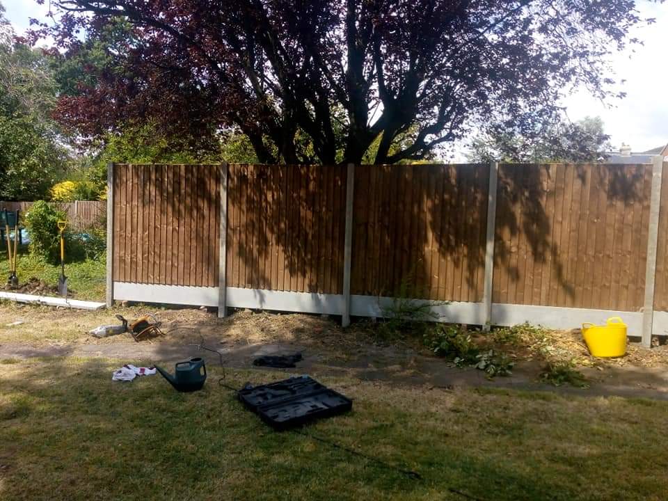 Landscaping project