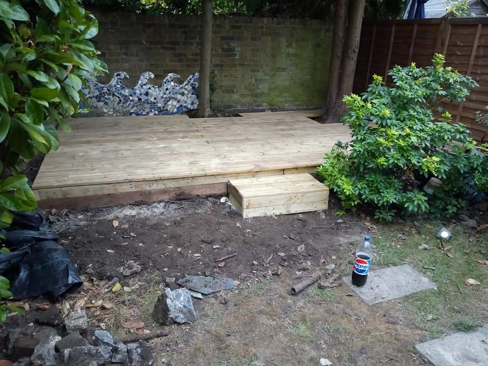 Landscaping project